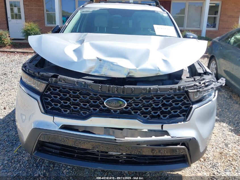 2021 Kia Sorento S VIN: 5XYRLDLC7MG020788 Lot: 43161415