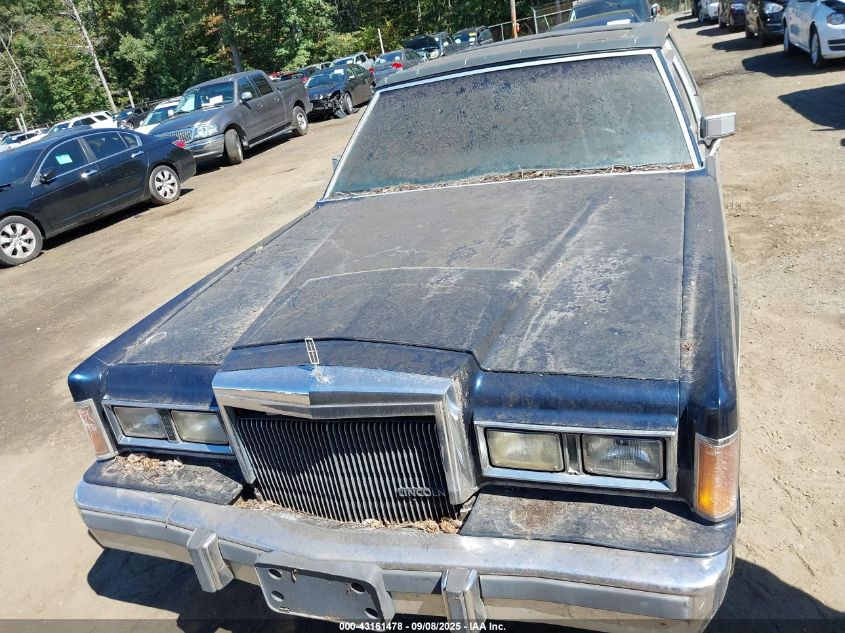 1989 Lincoln Town Car Signature VIN: 1LNBM82F8KY746399 Lot: 43161478