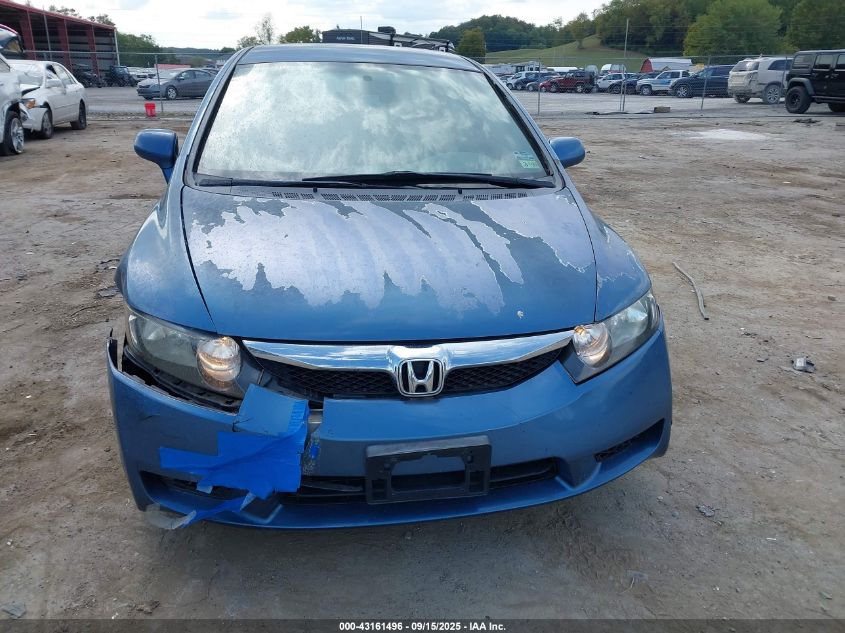 2009 Honda Civic Lx VIN: 2HGFA16579H363096 Lot: 43161496