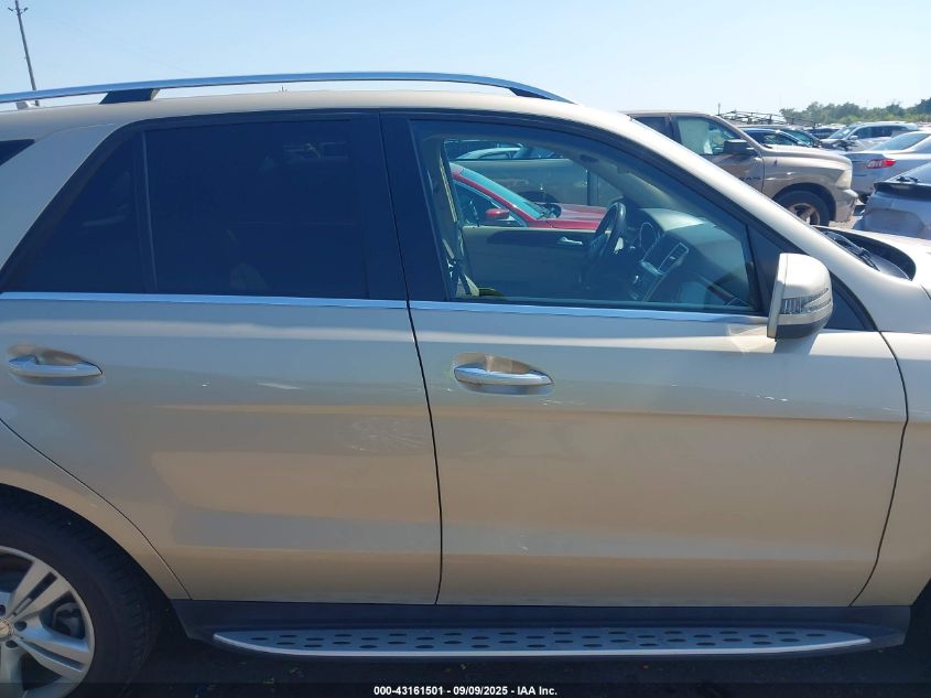 2013 Mercedes-Benz Ml 350 Bluetec 4Matic VIN: 4JGDA2EB1DA155365 Lot: 43161501