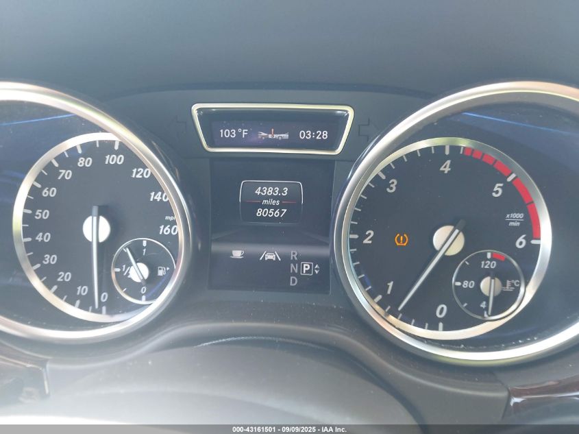 2013 Mercedes-Benz Ml 350 Bluetec 4Matic VIN: 4JGDA2EB1DA155365 Lot: 43161501