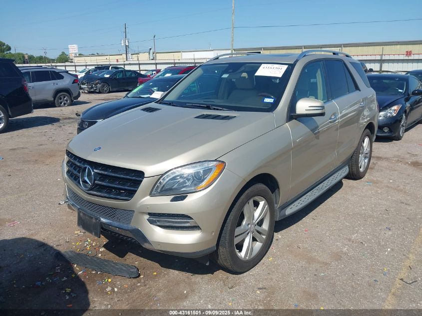 2013 Mercedes-Benz Ml 350 Bluetec 4Matic VIN: 4JGDA2EB1DA155365 Lot: 43161501