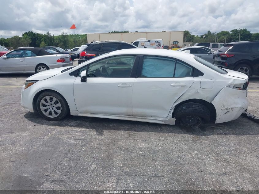 2023 Toyota Corolla Le VIN: 5YFB4MDE9PP010262 Lot: 43161515