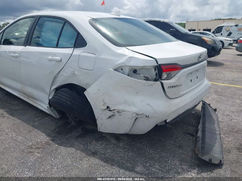 2023 Toyota Corolla Le VIN: 5YFB4MDE9PP010262 Lot: 43161515