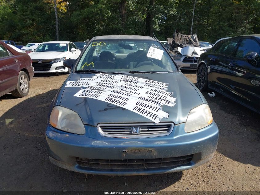 1996 Honda Civic Dx VIN: 1HGEJ6626TL030168 Lot: 43161600