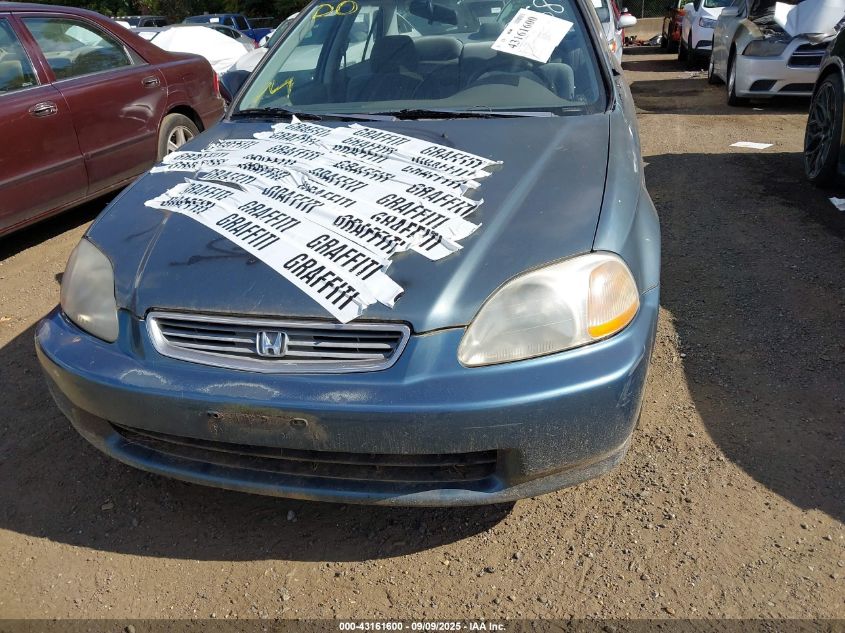 1996 Honda Civic Dx VIN: 1HGEJ6626TL030168 Lot: 43161600