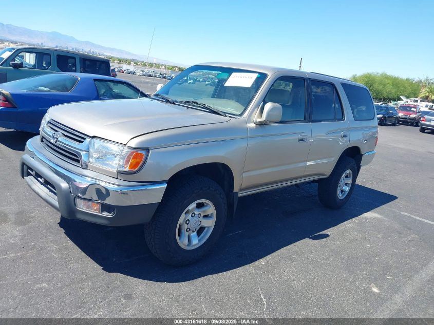 2002 Toyota 4Runner Sr5 V6 VIN: JT3GN86R320258220 Lot: 43161618