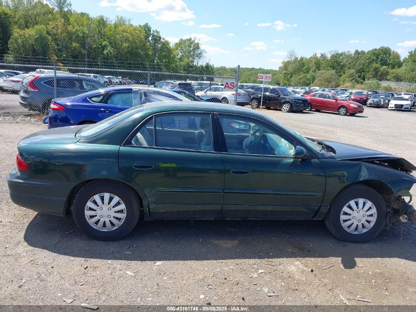 2003 Buick Regal Ls VIN: 1G4WB52K931123431 Lot: 43161746