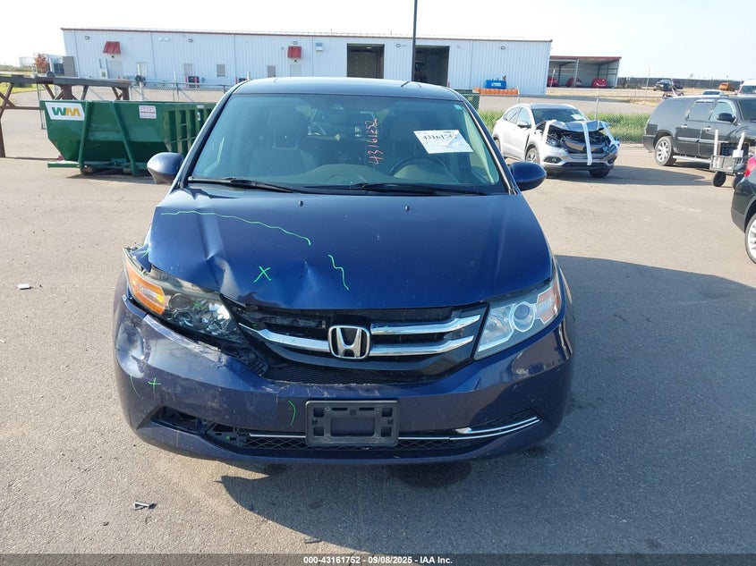 2015 Honda Odyssey Ex-L VIN: 5FNRL5H66FB115233 Lot: 43161752