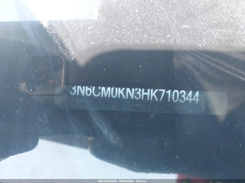 2017 NISSAN NV200 SV 3N6CM0KN3HK710344