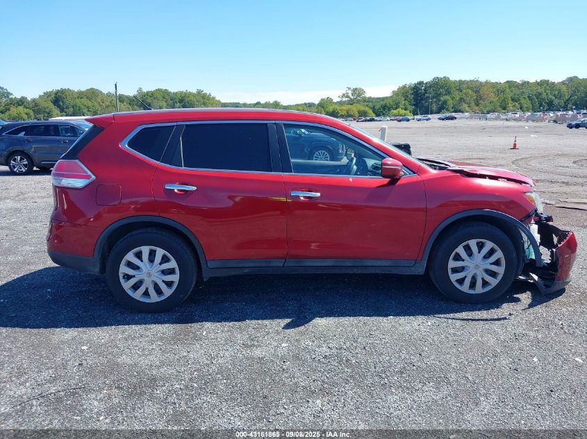 2014 Nissan Rogue S VIN: 5N1AT2MT0EC852877 Lot: 43161865