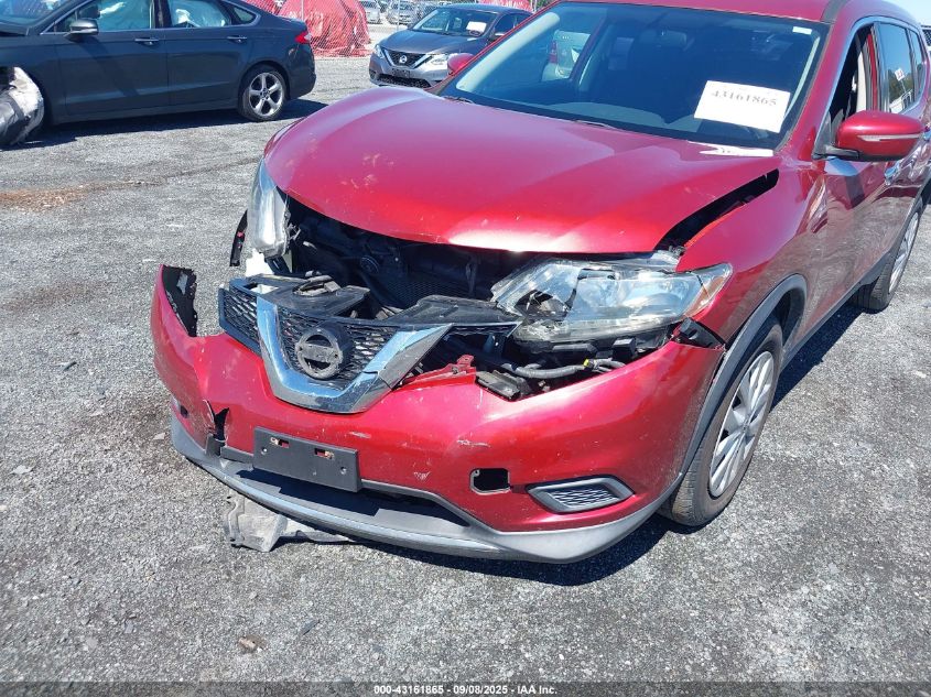 2014 Nissan Rogue S VIN: 5N1AT2MT0EC852877 Lot: 43161865