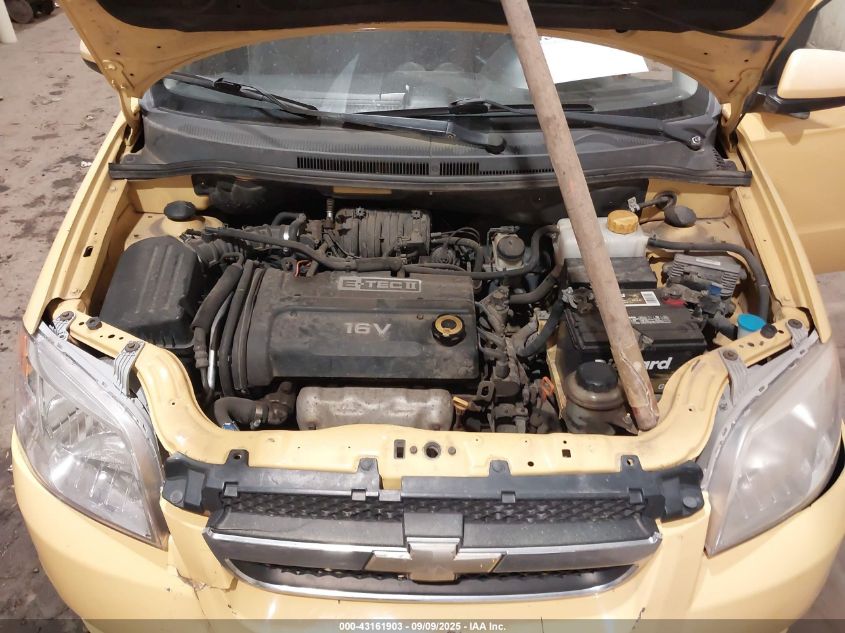 2008 Chevrolet Aveo Ls VIN: KL1TD56698B136290 Lot: 43161903