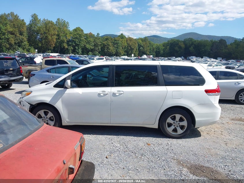 2011 Toyota Sienna Base V6 VIN: 5TDZK3DC6BS086485 Lot: 43161927