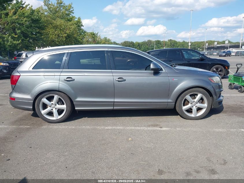 2011 Audi Q7 3.0T S Line Prestige VIN: WA1DGBFE2BD009235 Lot: 43161938