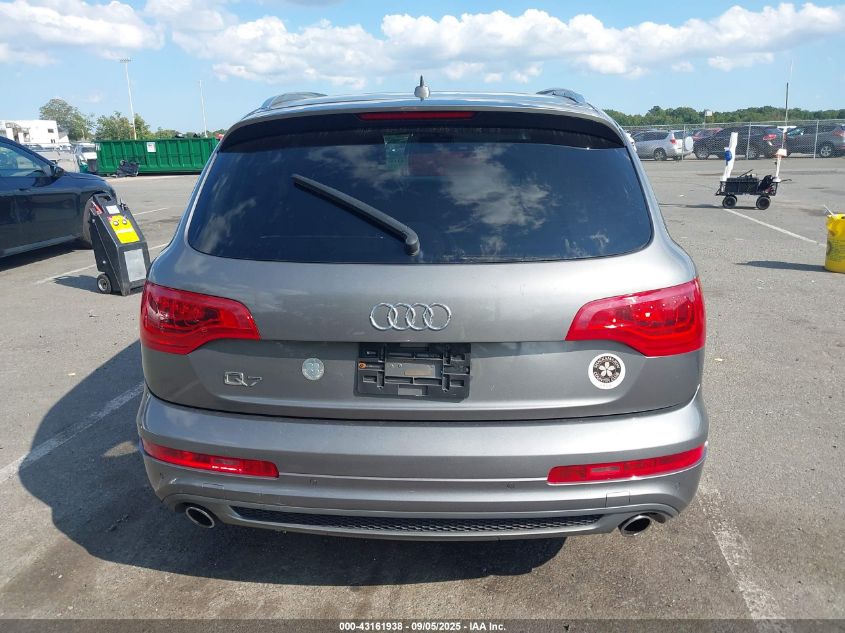 2011 Audi Q7 3.0T S Line Prestige VIN: WA1DGBFE2BD009235 Lot: 43161938