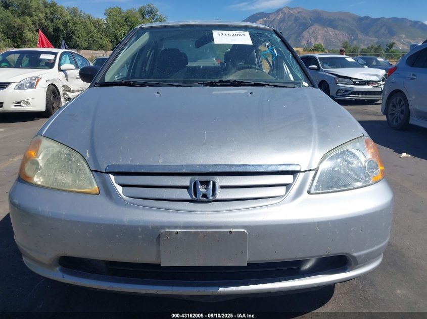 2003 Honda Civic Lx VIN: 2HGES16563H577920 Lot: 43162005