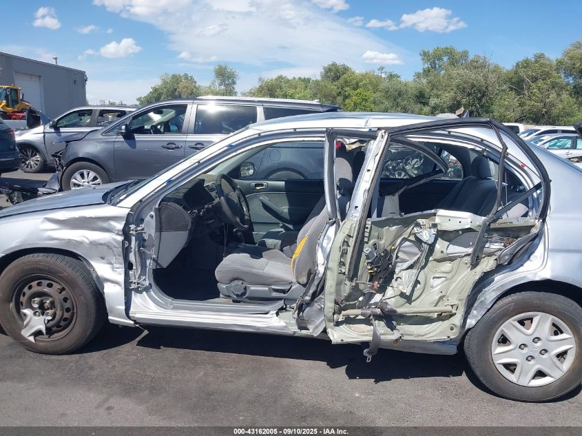 2003 Honda Civic Lx VIN: 2HGES16563H577920 Lot: 43162005