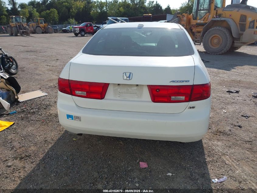 2005 Honda Accord 3.0 Ex VIN: 1HGCM66585A027912 Lot: 43162070