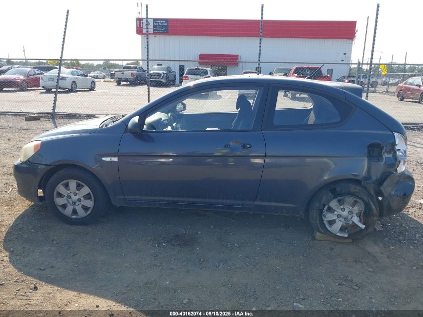 2007 Hyundai Accent Gs VIN: KMHCM36C47U054291 Lot: 43162074