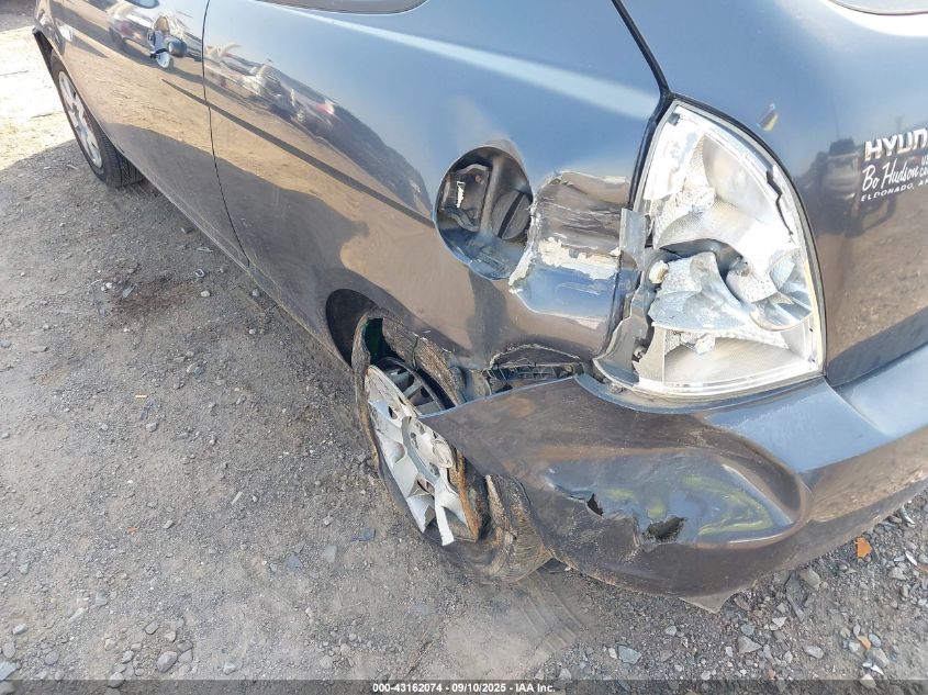 2007 Hyundai Accent Gs VIN: KMHCM36C47U054291 Lot: 43162074