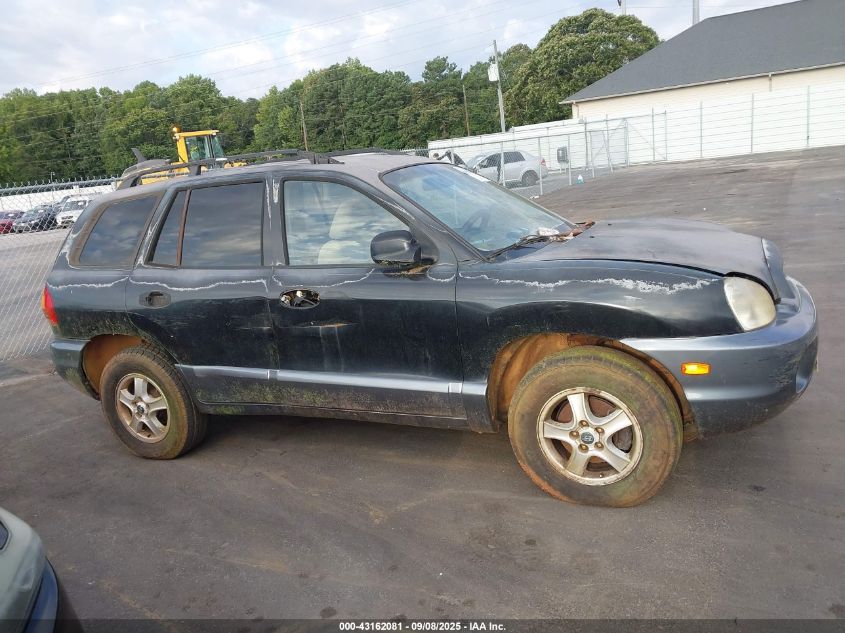2004 Hyundai Santa Fe VIN: KM8SC13024U808395 Lot: 43162081