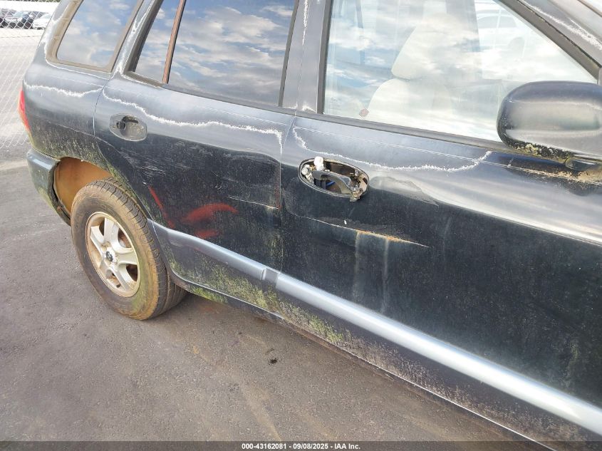 2004 Hyundai Santa Fe VIN: KM8SC13024U808395 Lot: 43162081