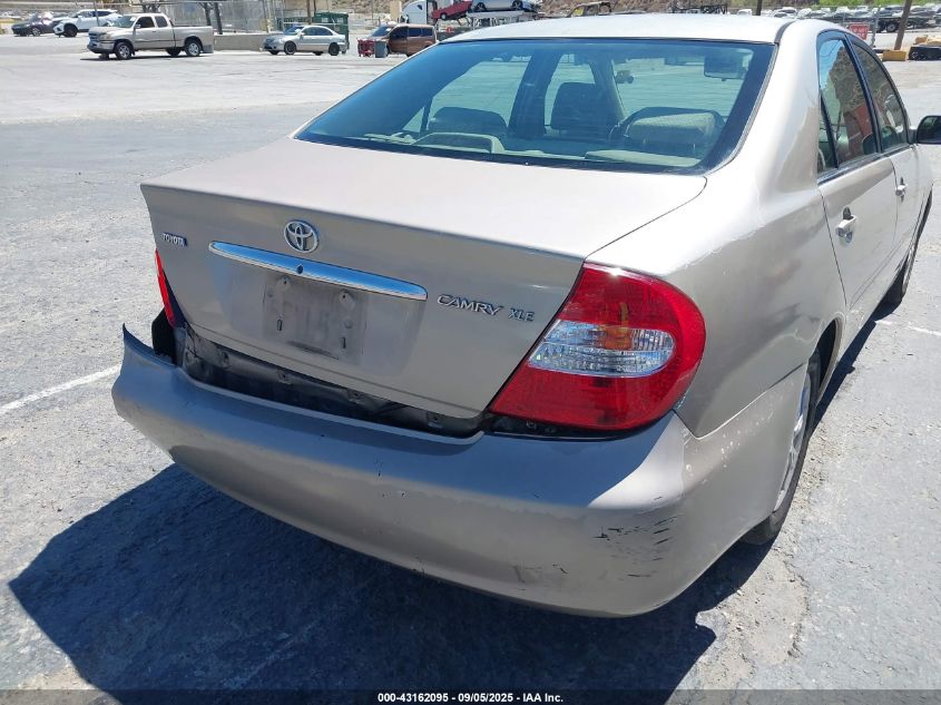 2004 Toyota Camry Le V6 VIN: 4T1BF32K74U067244 Lot: 43162095