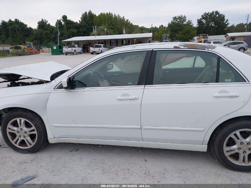 2007 Honda Accord 2.4 Se VIN: 1HGCM56337A098592 Lot: 43162121