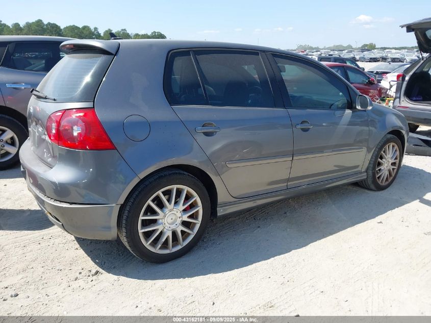 2007 Volkswagen Gti 4-Door VIN: WVWGV71K87W029083 Lot: 43162181