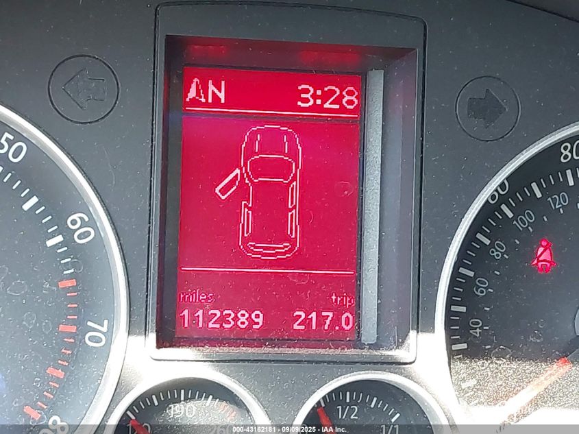 2007 Volkswagen Gti 4-Door VIN: WVWGV71K87W029083 Lot: 43162181