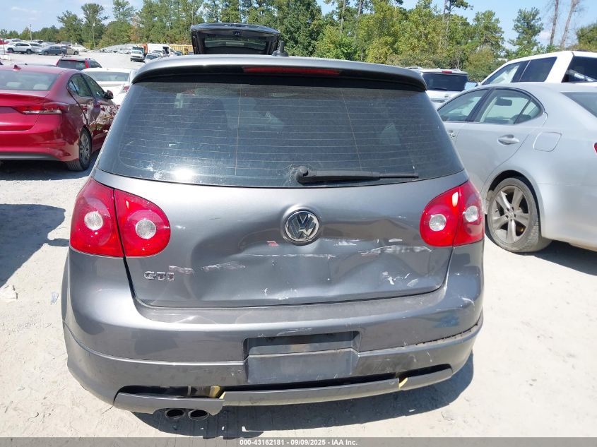 2007 Volkswagen Gti 4-Door VIN: WVWGV71K87W029083 Lot: 43162181