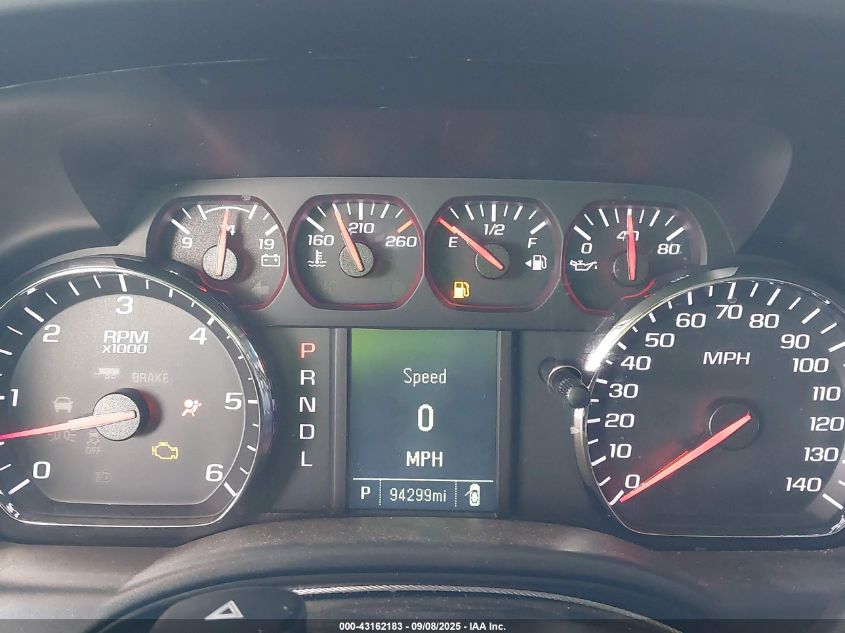 2017 GMC Sierra 1500 VIN: 1GTV2LEC2HZ202012 Lot: 43162183