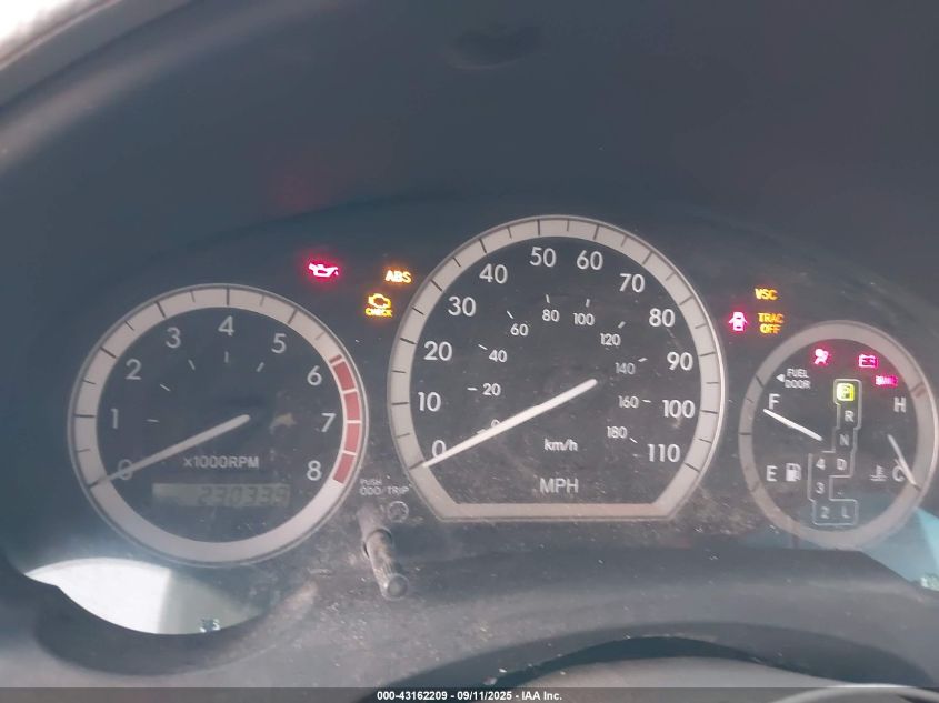 2005 Toyota Sienna Xle VIN: 5TDZA22C45S230006 Lot: 43162209