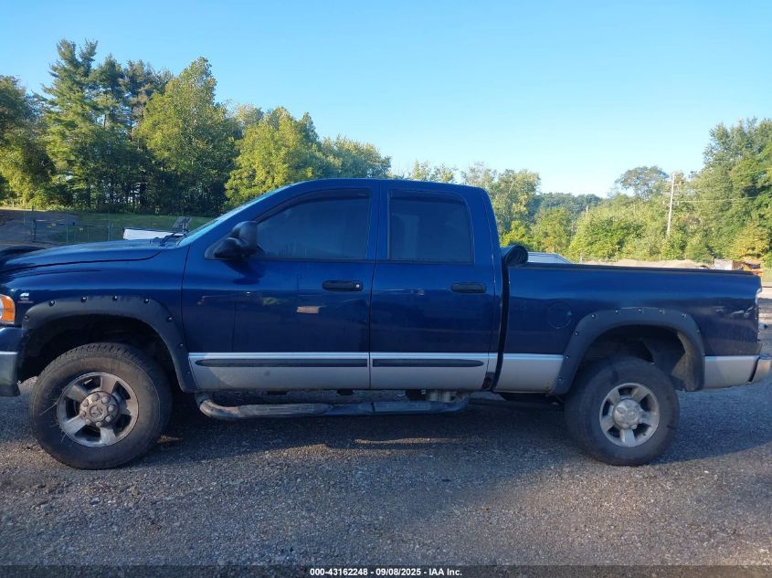 2003 Dodge Ram 2500 Slt/Laramie/St VIN: 3D7KU28C73G803451 Lot: 43162248