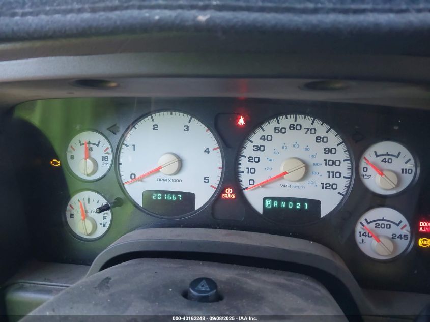 2003 Dodge Ram 2500 Slt/Laramie/St VIN: 3D7KU28C73G803451 Lot: 43162248