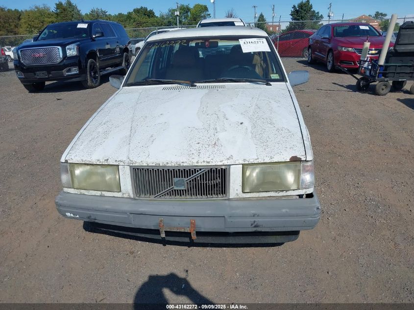 1992 Volvo 740 VIN: YV1FW8836N3353963 Lot: 43162272