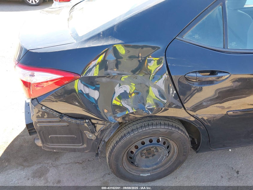 2017 Toyota Corolla L VIN: 2T1BURHEXHC834778 Lot: 43162281