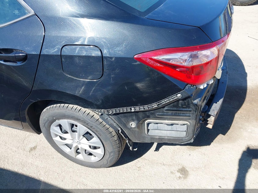 2017 Toyota Corolla L VIN: 2T1BURHEXHC834778 Lot: 43162281