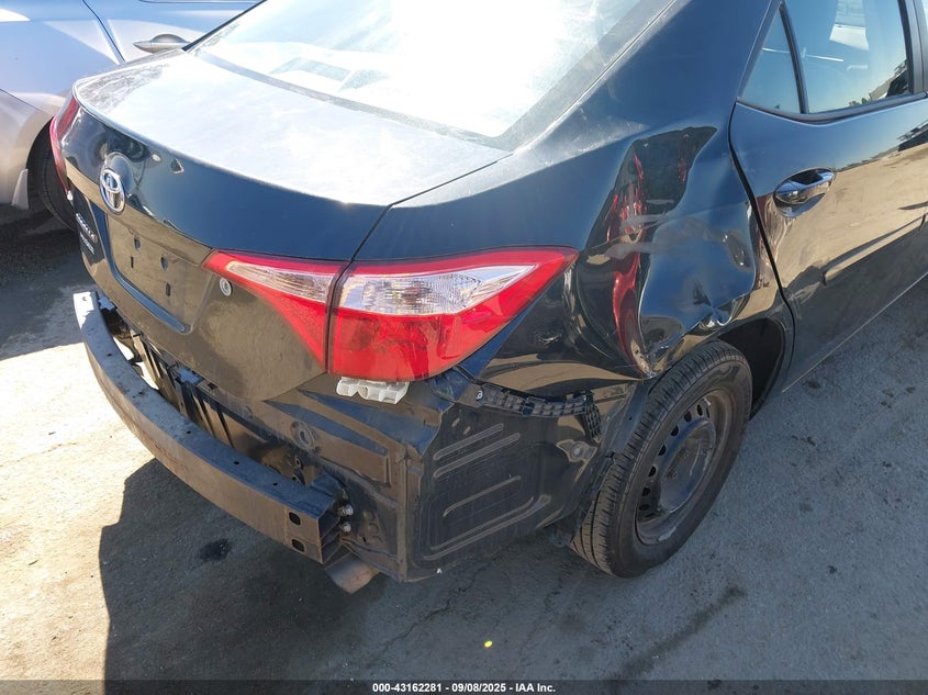 2017 Toyota Corolla L VIN: 2T1BURHEXHC834778 Lot: 43162281