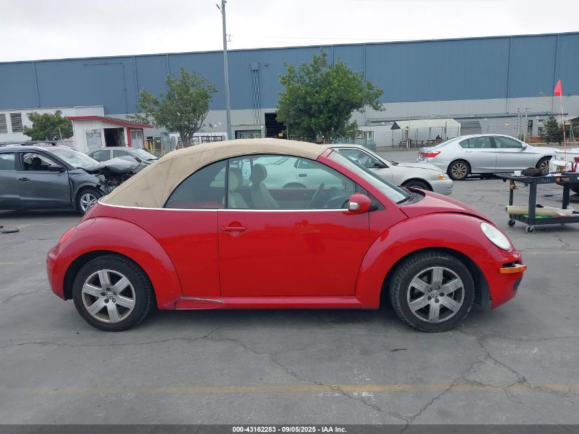 2007 Volkswagen New Beetle 2.5 VIN: 3VWRG31Y07M404980 Lot: 43162283