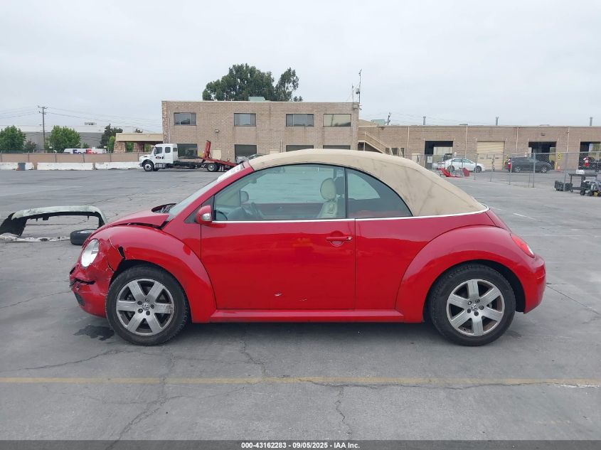 2007 Volkswagen New Beetle 2.5 VIN: 3VWRG31Y07M404980 Lot: 43162283