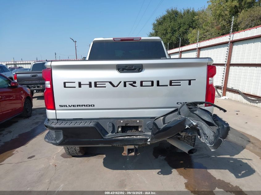 2021 Chevrolet Silverado 2500Hd 4Wd Standard Bed Custom VIN: 1GC4YME75MF282016 Lot: 43162392