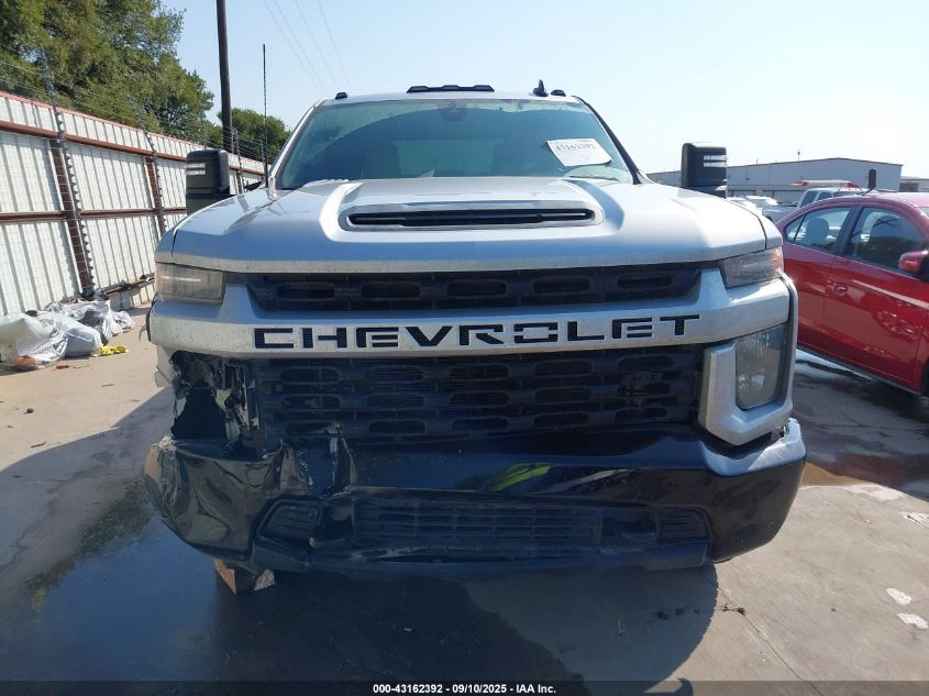 2021 Chevrolet Silverado 2500Hd 4Wd Standard Bed Custom VIN: 1GC4YME75MF282016 Lot: 43162392