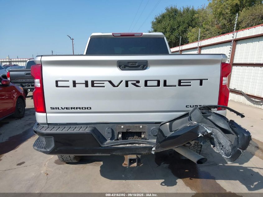 2021 Chevrolet Silverado 2500Hd 4Wd Standard Bed Custom VIN: 1GC4YME75MF282016 Lot: 43162392