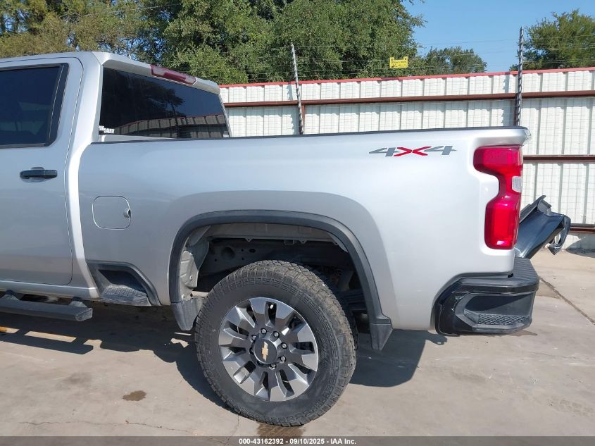 2021 Chevrolet Silverado 2500Hd 4Wd Standard Bed Custom VIN: 1GC4YME75MF282016 Lot: 43162392