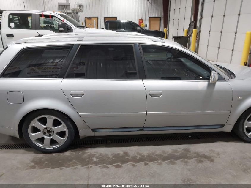 2002 Audi S6 Avant VIN: WAUXU64B92N111294 Lot: 43162394
