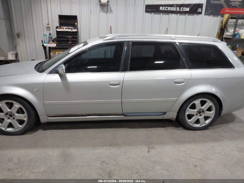 2002 Audi S6 Avant VIN: WAUXU64B92N111294 Lot: 43162394