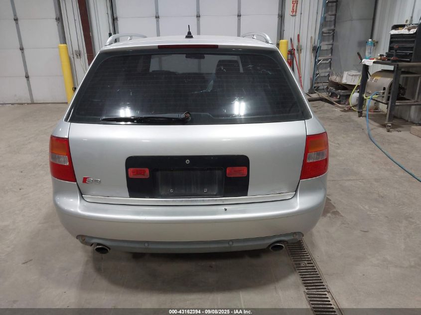 2002 Audi S6 Avant VIN: WAUXU64B92N111294 Lot: 43162394