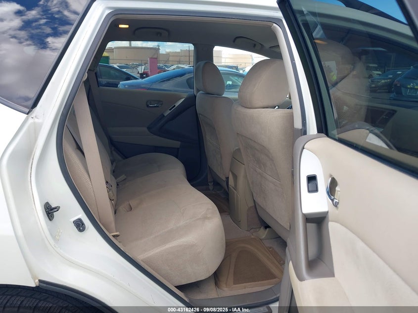 2009 Nissan Murano S VIN: JN8AZ18U39W009801 Lot: 43162426